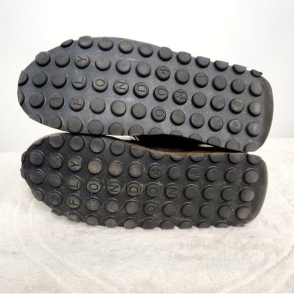 Fly London Dark Brown MES 2 Buckle Boots Side Zipper Size 38 EU/7-7.5 US - Picture 14 of 15